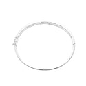 K18WG Diamond Bangle