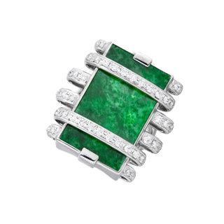 K18WG Jadeite R | 片岡商店 オンラインショップ