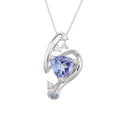 Pt900 Tanzanite PN
