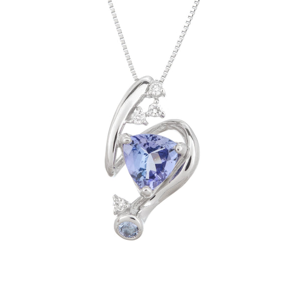 Pt900 Tanzanite PN