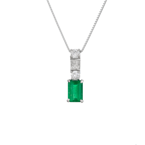Pt900 Emerald PN