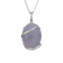 Pt900 Lavender Jadite PN