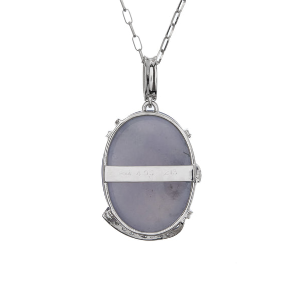 Pt900 Lavender Jadite PN