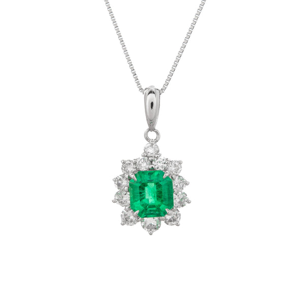 Pt900 Emerald PN