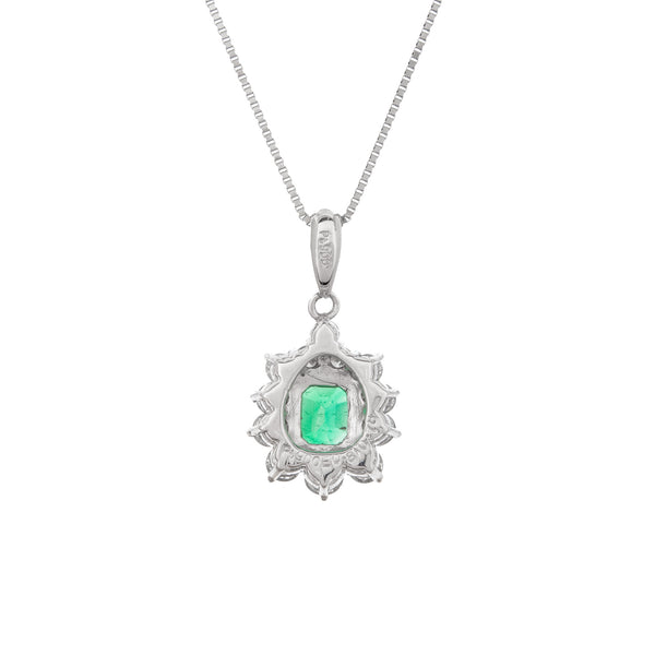 Pt900 Emerald PN