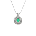Pt900 Emerald PN