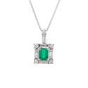 Pt900 Emerald PN