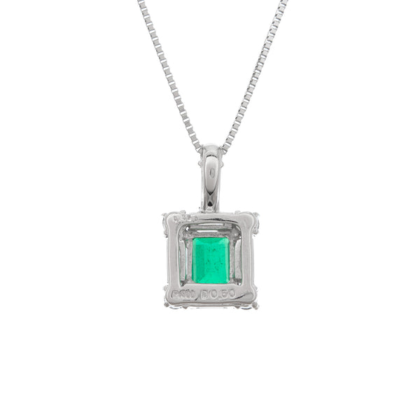 Pt900 Emerald PN