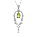 Pt900 Peridot PN