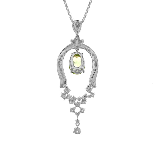 Pt900 Peridot PN