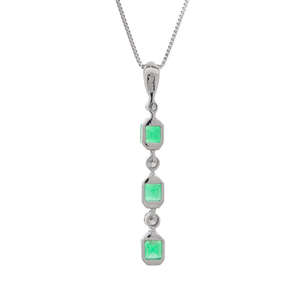 Pt900 Emerald PN