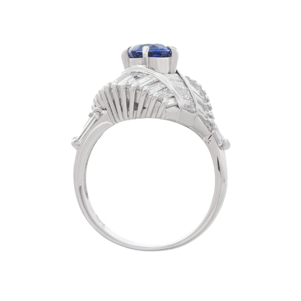 Pt900 Sapphire R