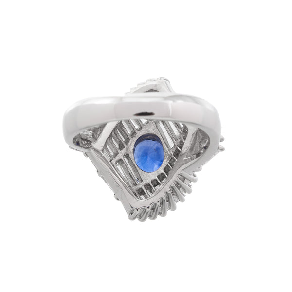 Pt900 Sapphire R