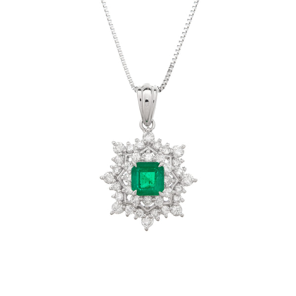 Pt900 Emerald PN