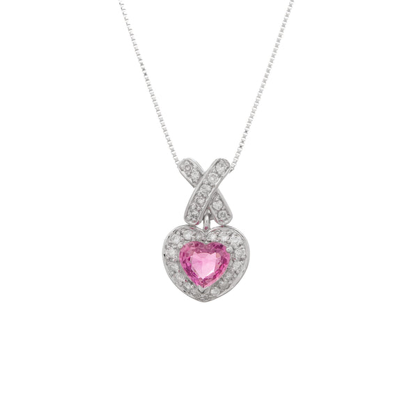 K18WG Pink Sapphire PN