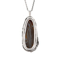 Pt900 Boulder Opal PN