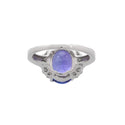 Pt900 Tanzanite R