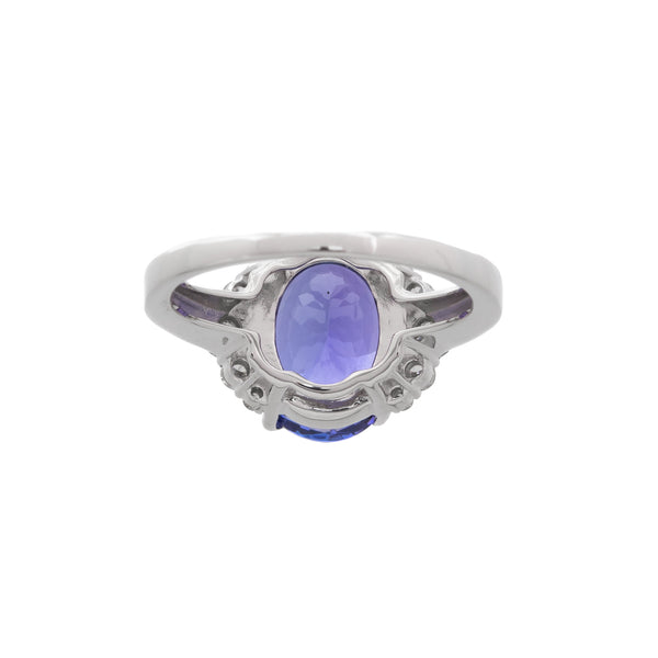 Pt900 Tanzanite R
