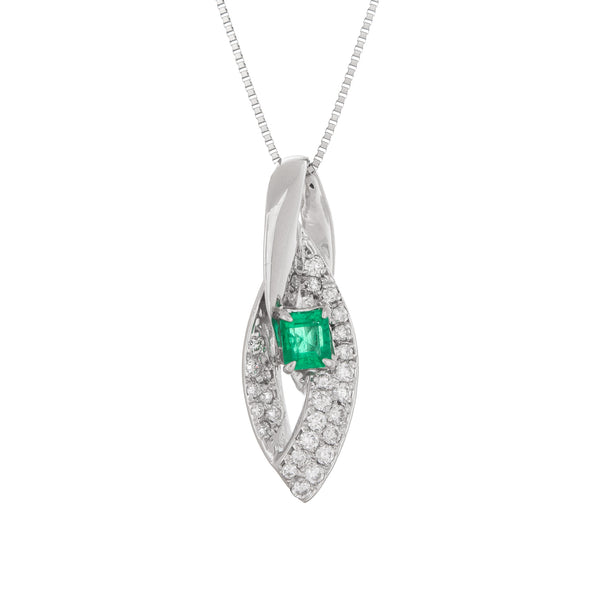 Pt900 Emerald PN