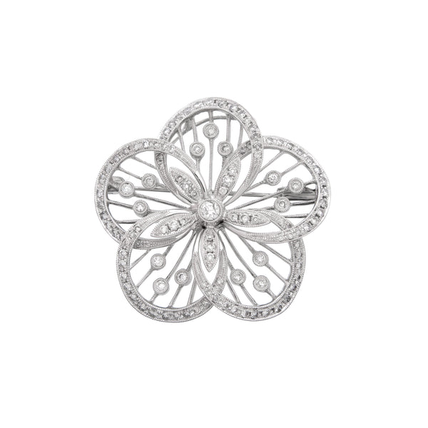K18WG Diamond Br