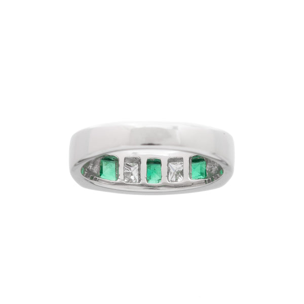 Pt900 Emerald R