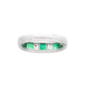 Pt900 Emerald R