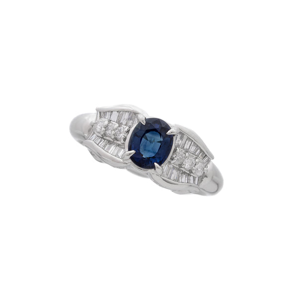 Pt900 Sapphire R