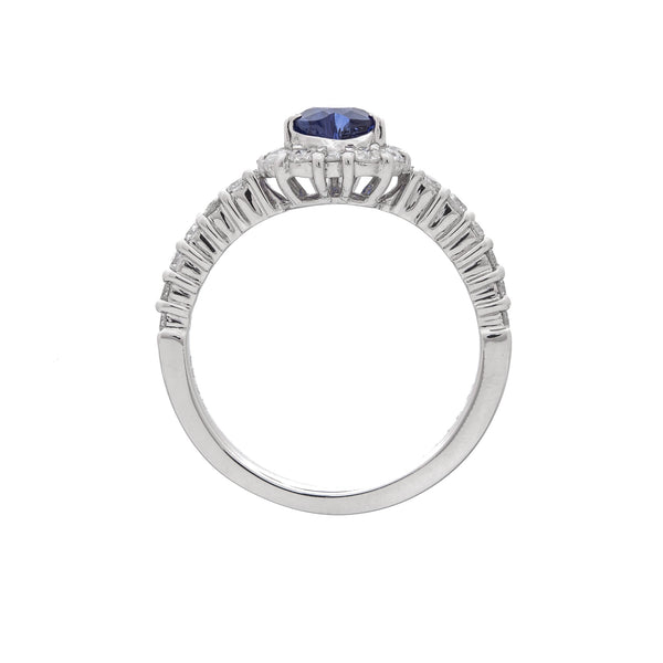 Pt900 Sapphire R