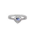 Pt900 Sapphire R