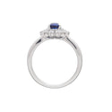 Pt900 Sapphire R