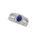Pt900 Sapphire R