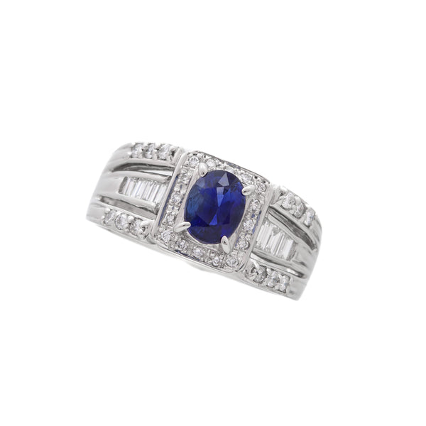 Pt900 Sapphire R