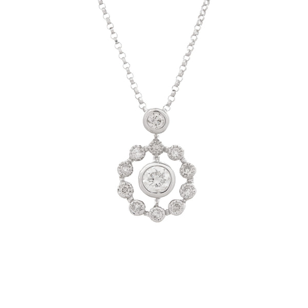 K18WG Diamond PN