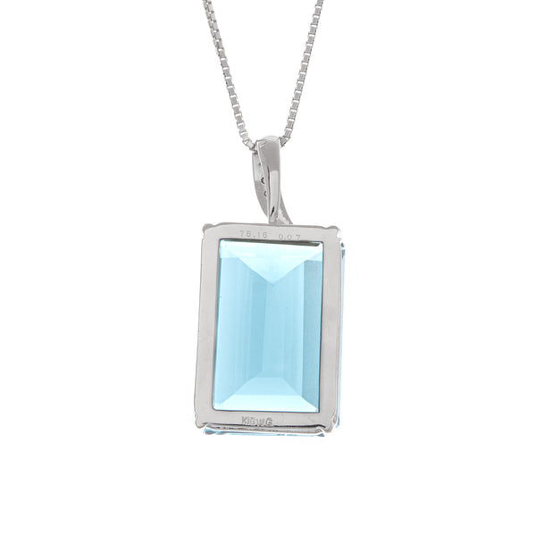 K18WG Blue Topaz PN