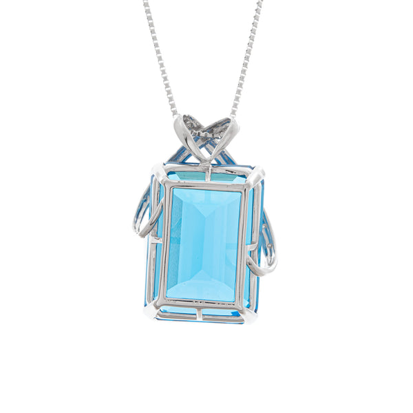 K18WG Blue Topaz PN