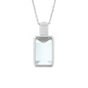 Pt900 Aquamarine N