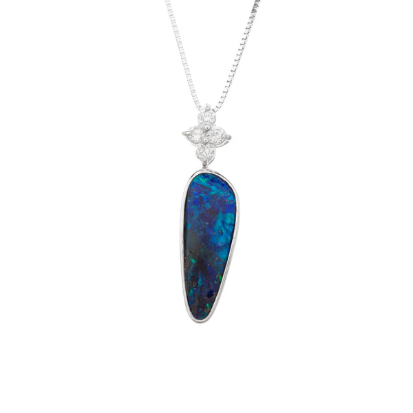 K18WG Boulder Opal PN