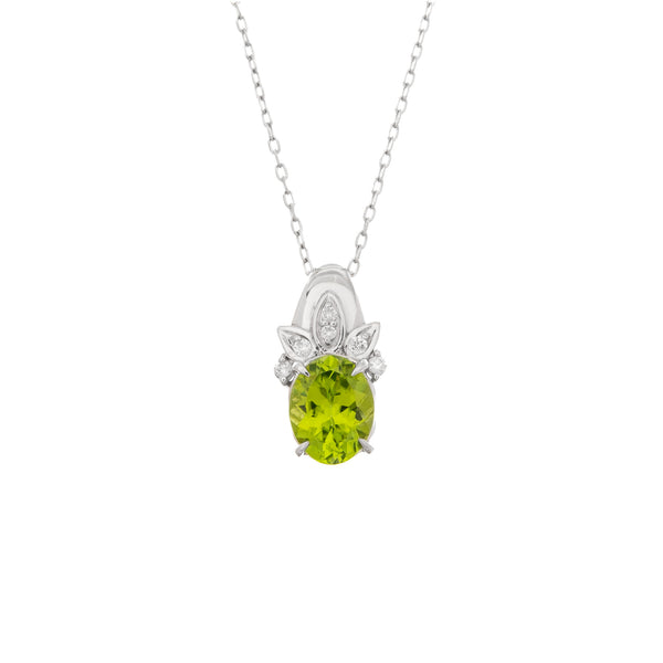 Pt900 Peridot PN