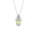 Pt900 Peridot PN