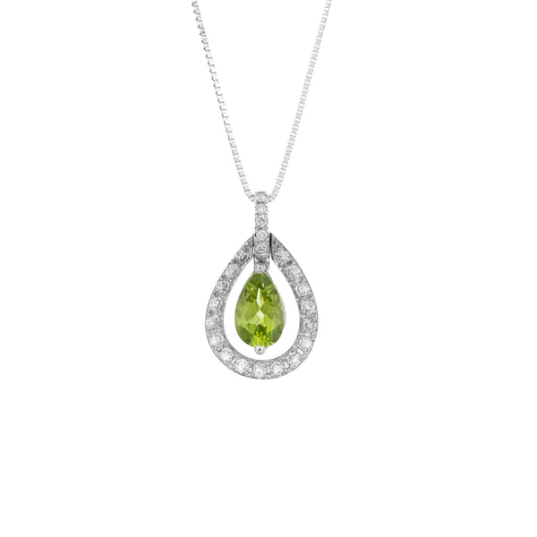 K18WG Peridot PN