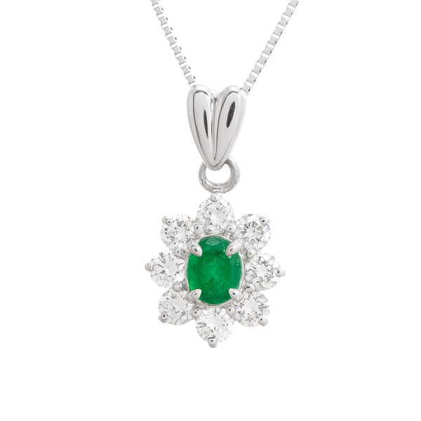 Pt900 Emerald PN
