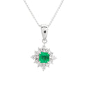 Pt900 Emerald PN