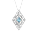 K18WG Aquamarine PN