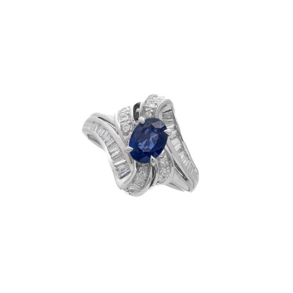 Pt900 Sapphire R