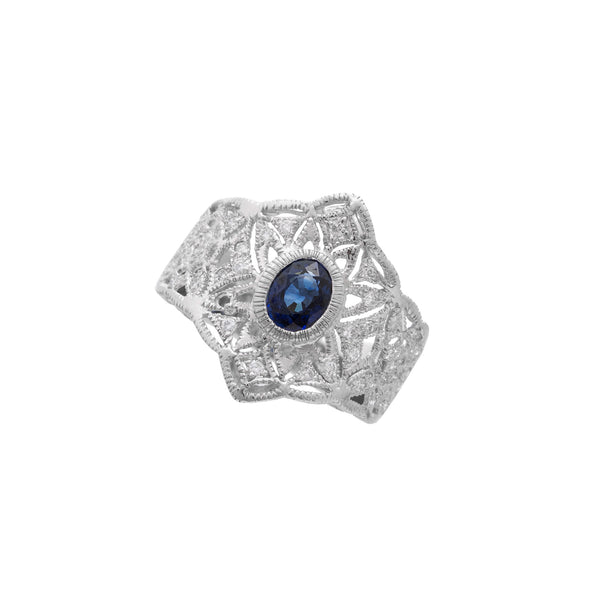 Pt900 Sapphire R