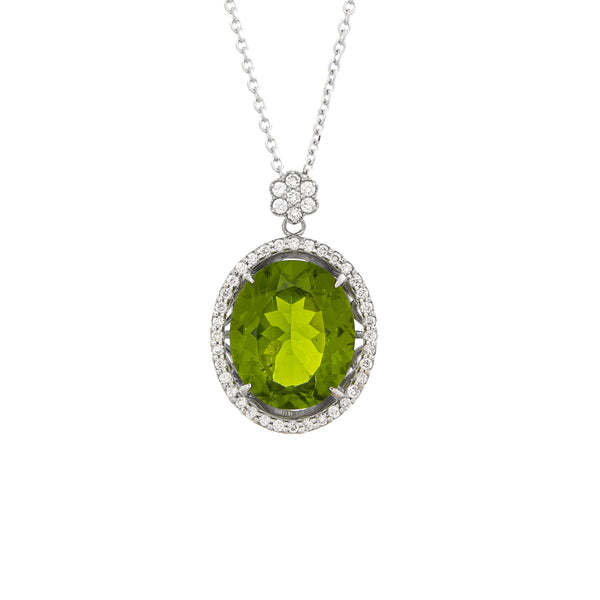 K18WG Peridot PN