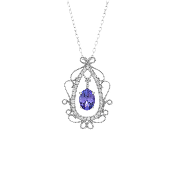K18WG Tanzanite PN