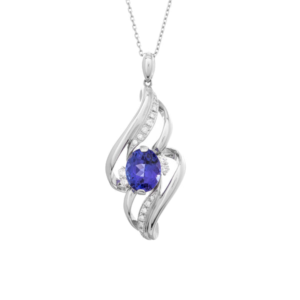 Pt900 Tanzanite PN