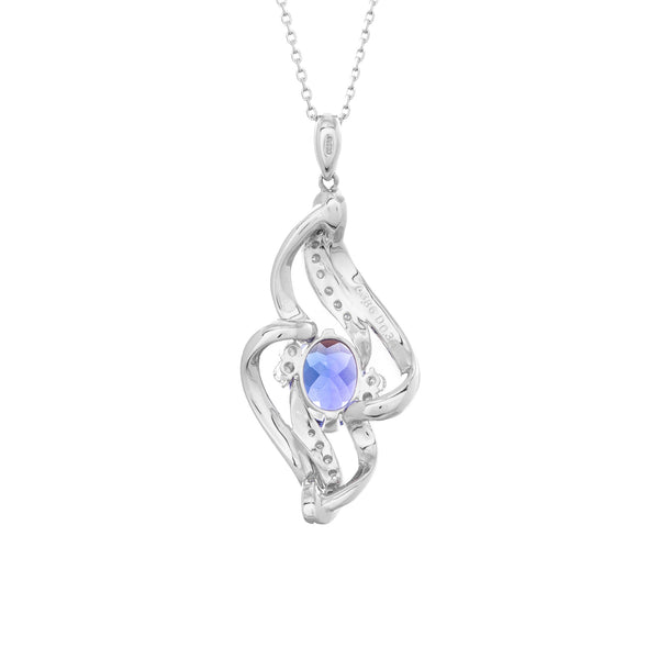 Pt900 Tanzanite PN
