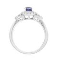 Pt950 Sapphire R